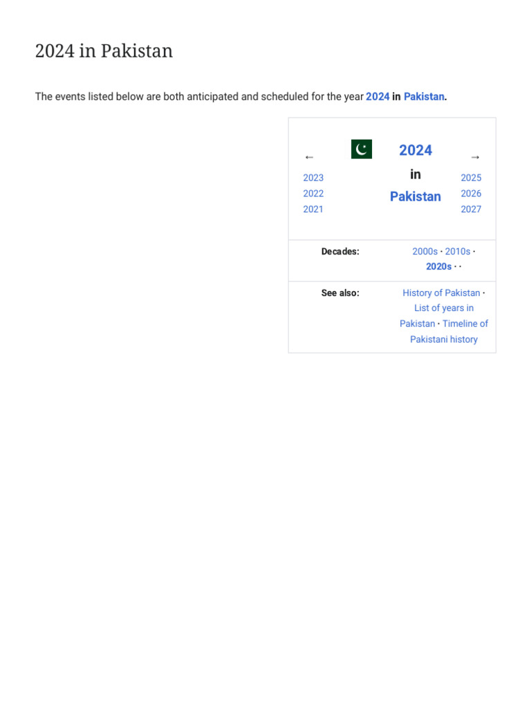 2024 Political Landscape in Pakistan | PDF | Politics Of Pakistan ...