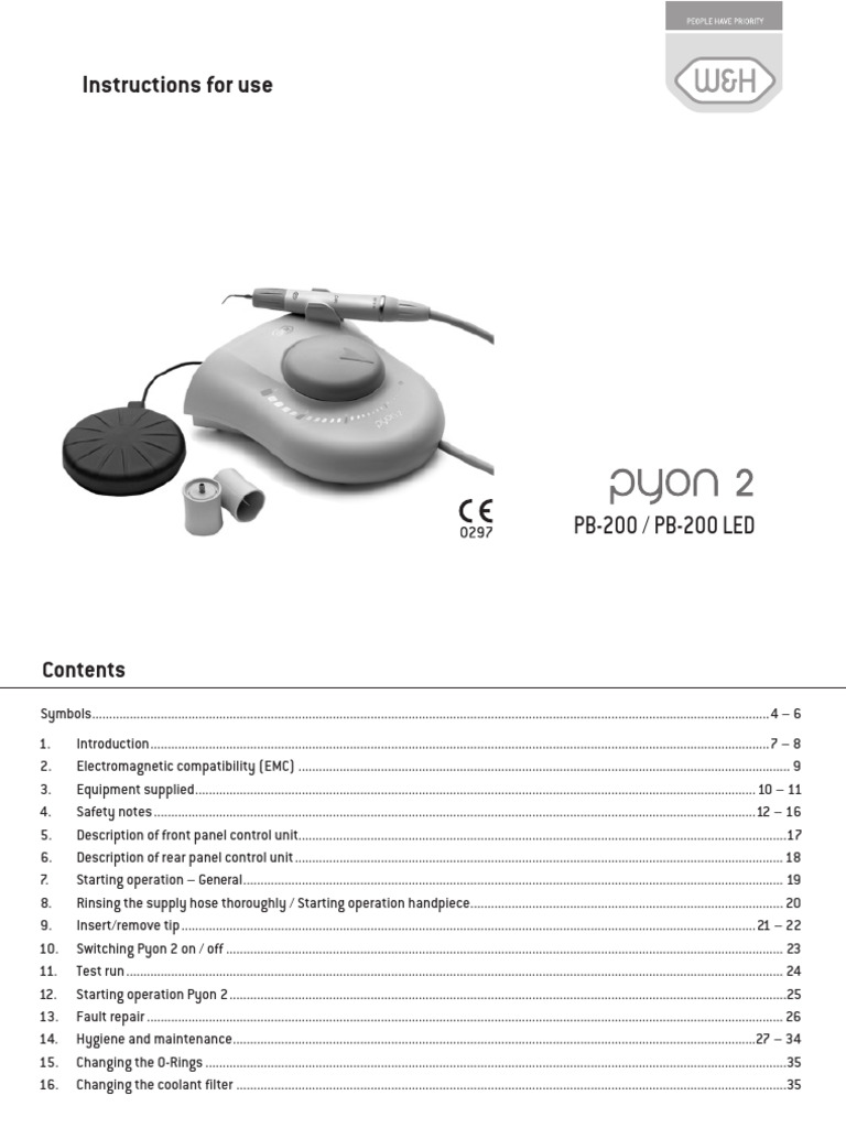 Pyon 2 User Instructions | PDF | Electromagnetic Compatibility ...