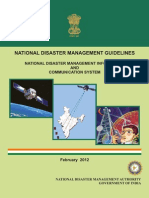 NDMA Guidelines for National Disaster Management Information and Communication System - Naresh Kadyan