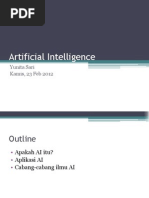 Artificial Intelligence: Yunita Sari Kamis, 23 Feb 2012