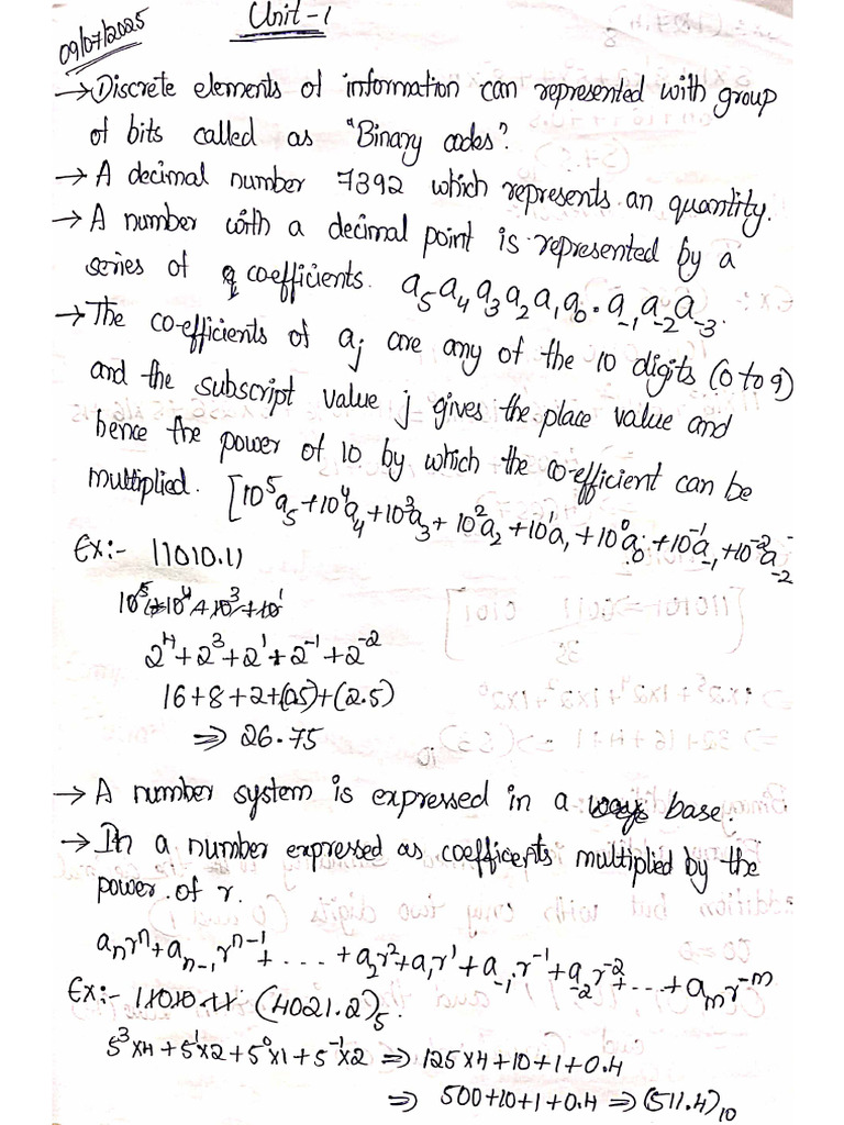 DL CO Unit 1 | PDF