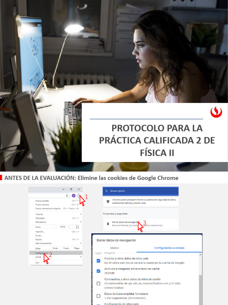 Protocolo Práctica Calificada 2 Física II | PDF