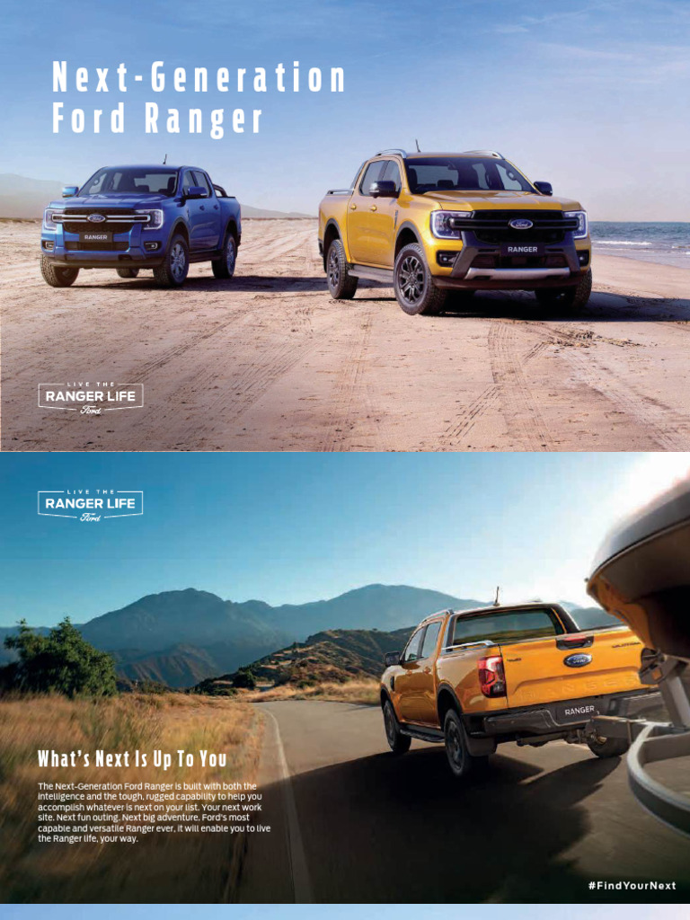 Next-Gen Ford Ranger: Power & Versatility | PDF | Anti Lock Braking ...