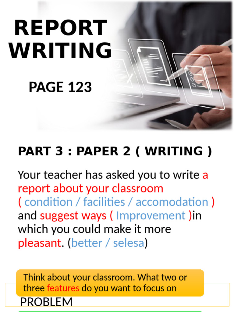 Classroom Condition Improvement Report | PDF