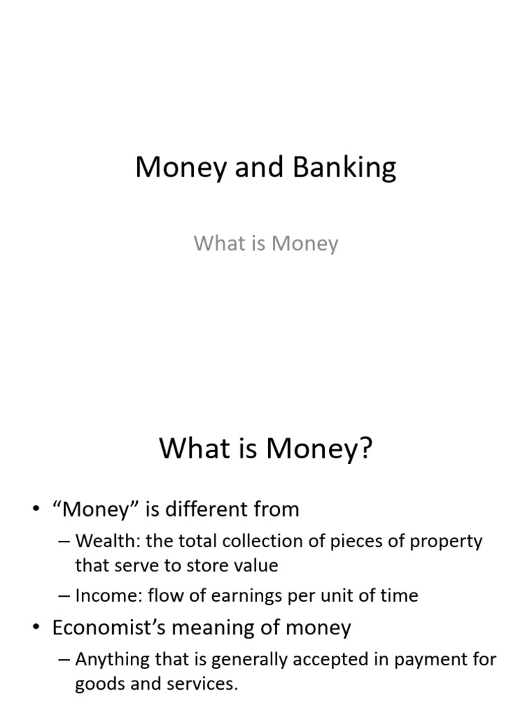 Understanding Money and Its Evolution | PDF | Money | Money Supply