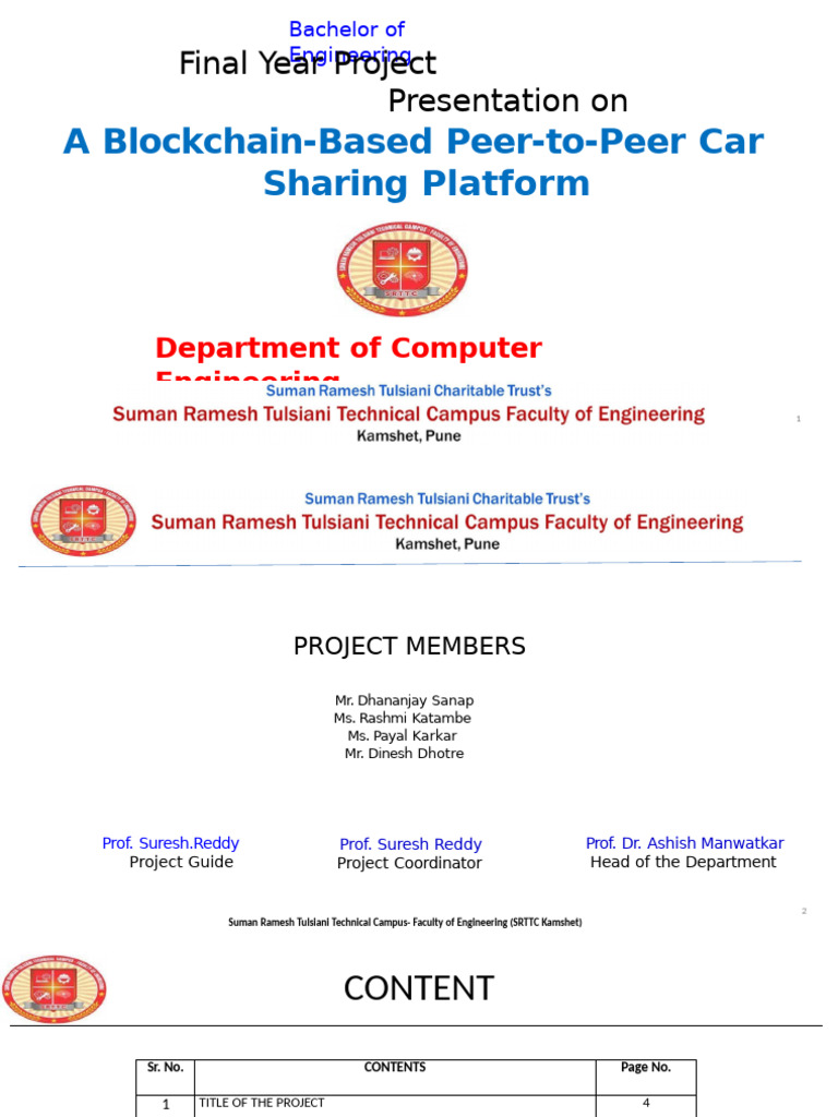 Final Year Project PPT2 | PDF | Computer Engineering | Computing