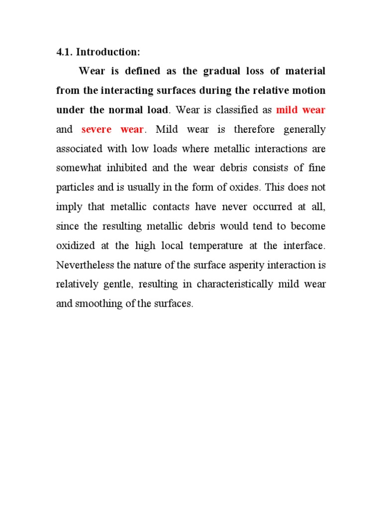 Understanding the Mechanisms of Wear Adhesive, Abrasive, Fatigue, Corrosive, and Erosive Wear PDF