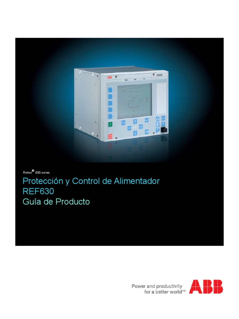 1 - C - Ref 630 Product Guide S | PDF | Corriente eléctrica | Transformador