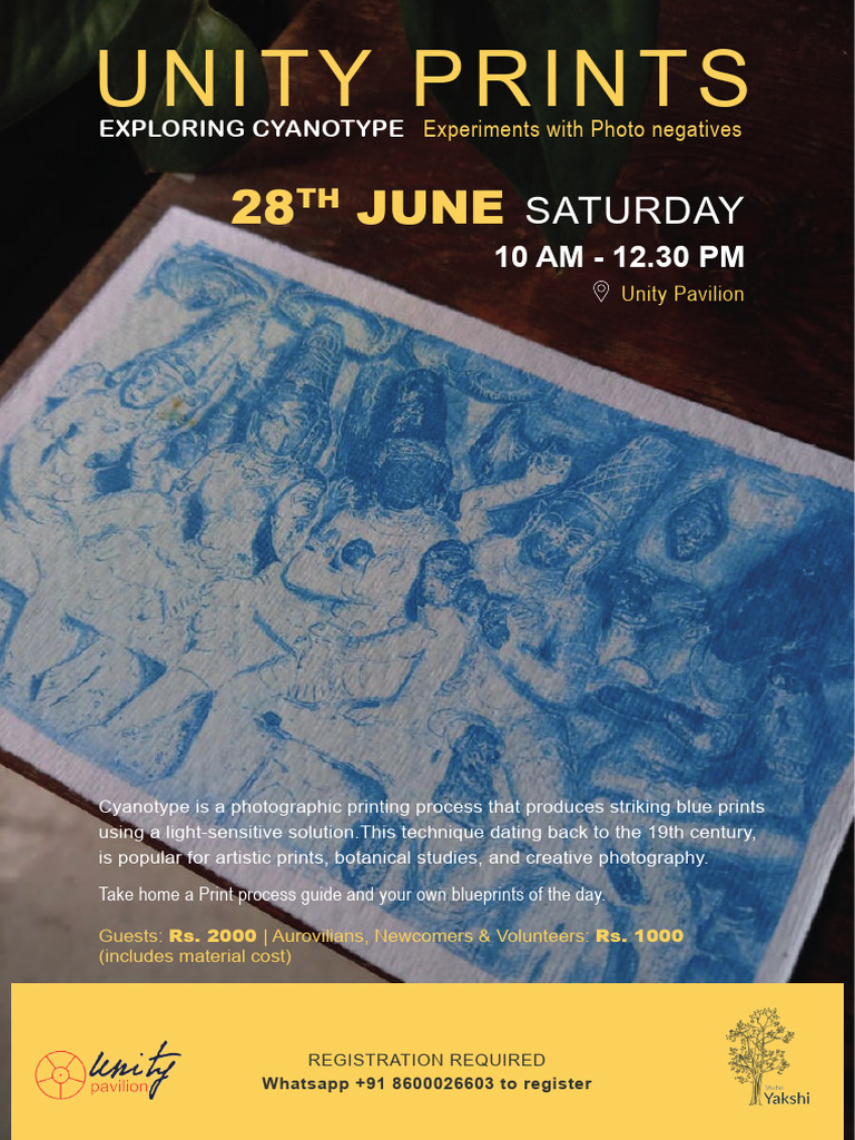 Explore Cyanotype Printing Workshop | PDF