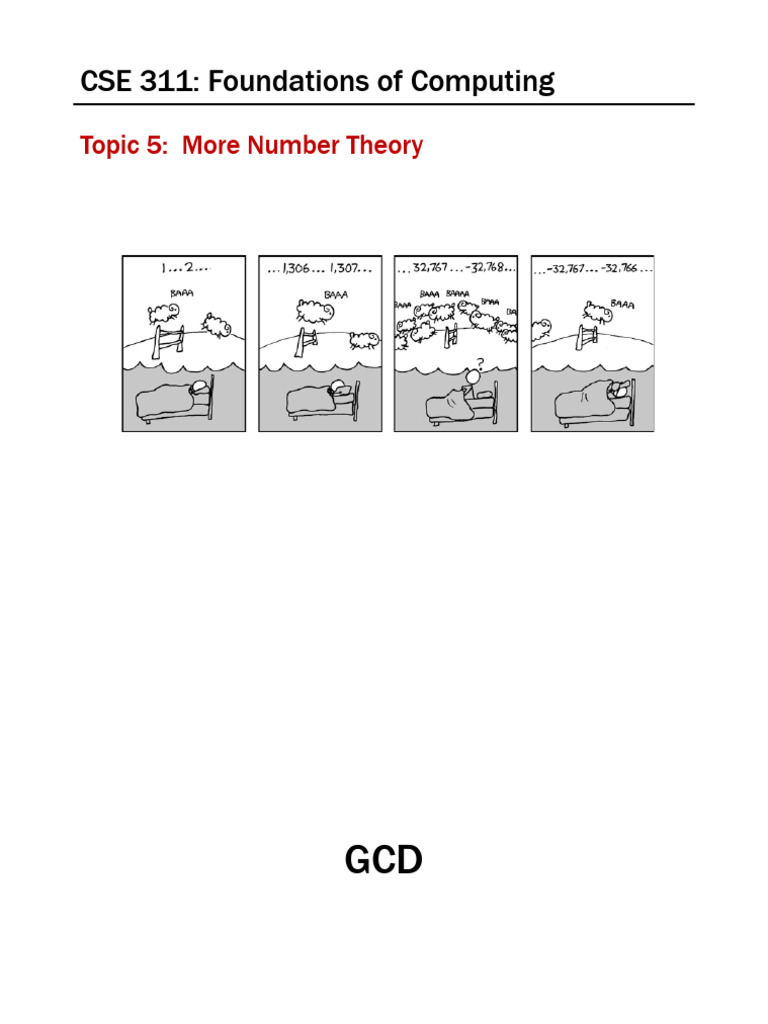 GCD and Euclidean Algorithm Explained | PDF | Multiplication ...