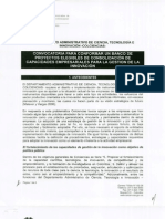 Convocatoria 534 de Colciencias