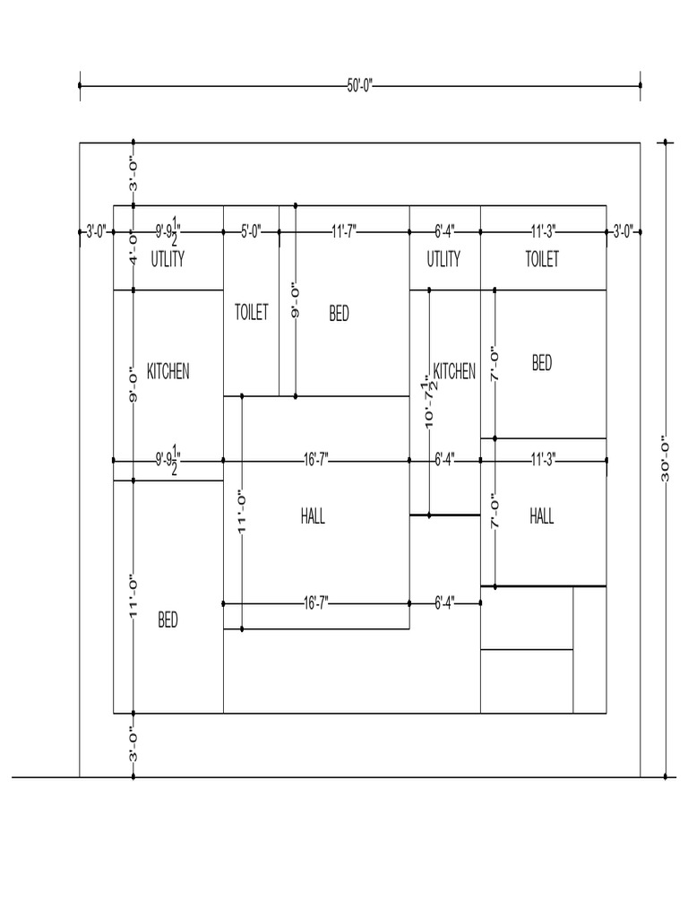 Room Dimensions and Layout Plan | PDF