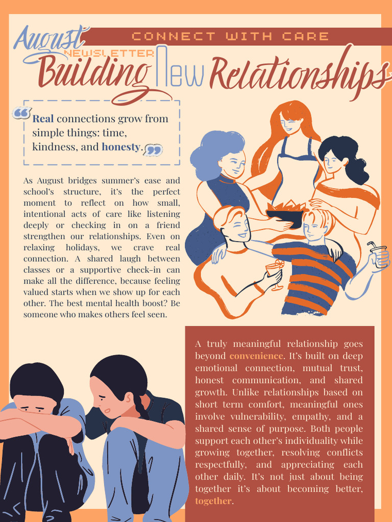 Building Meaningful Connections | PDF | Empathy | Psychology