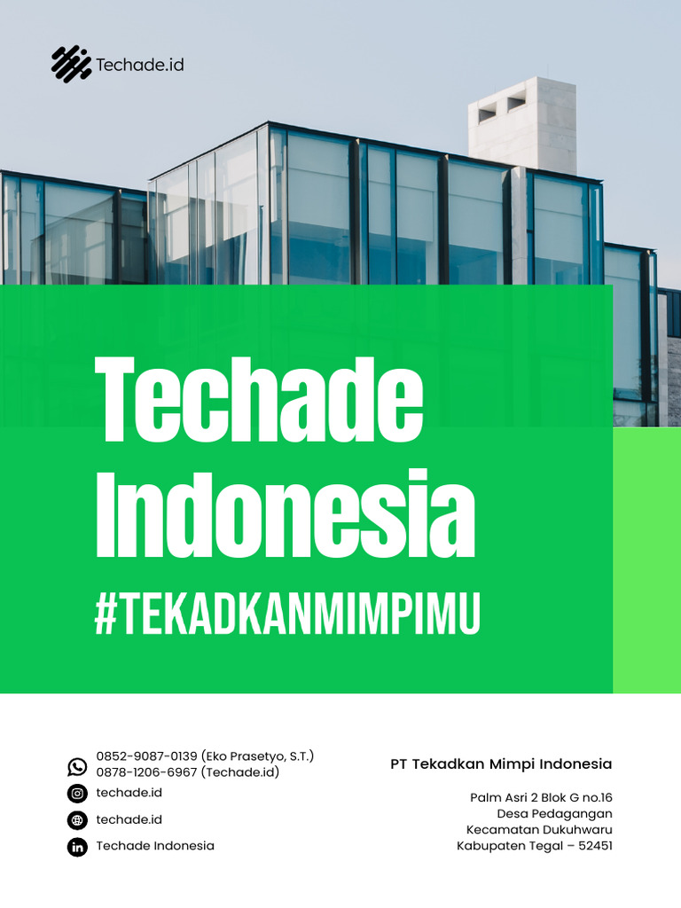 Techade: Pemberdayaan Digital di Tegal | PDF