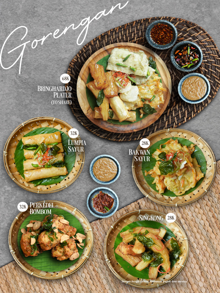 Kelana Rasa Menu April 2025 | PDF