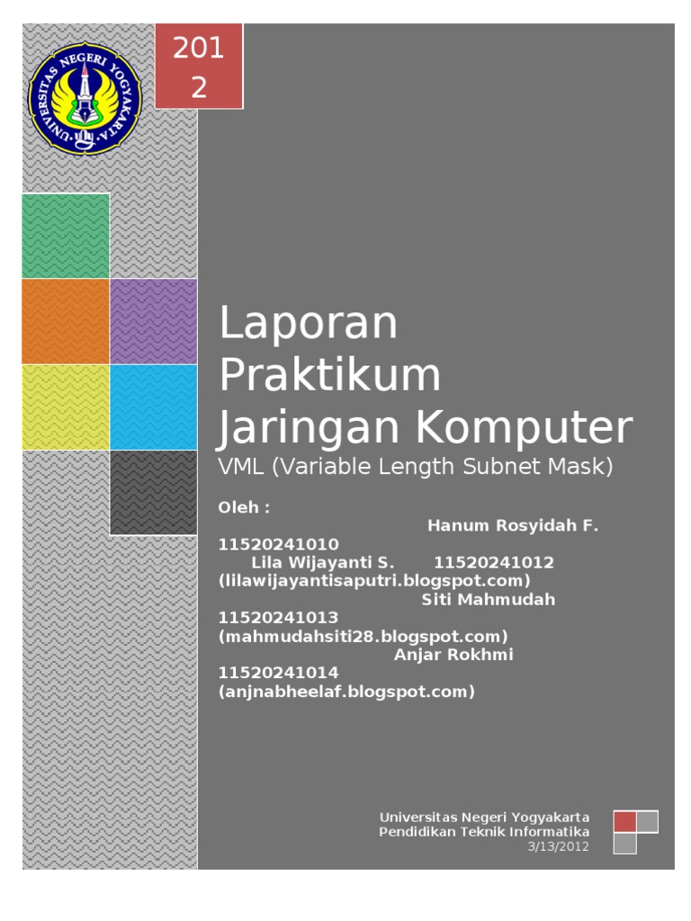 Praktikum VLSM Jaringan Komputer | PDF | Metode & Bahan Ajar