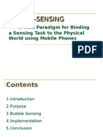 Bubble Sensing