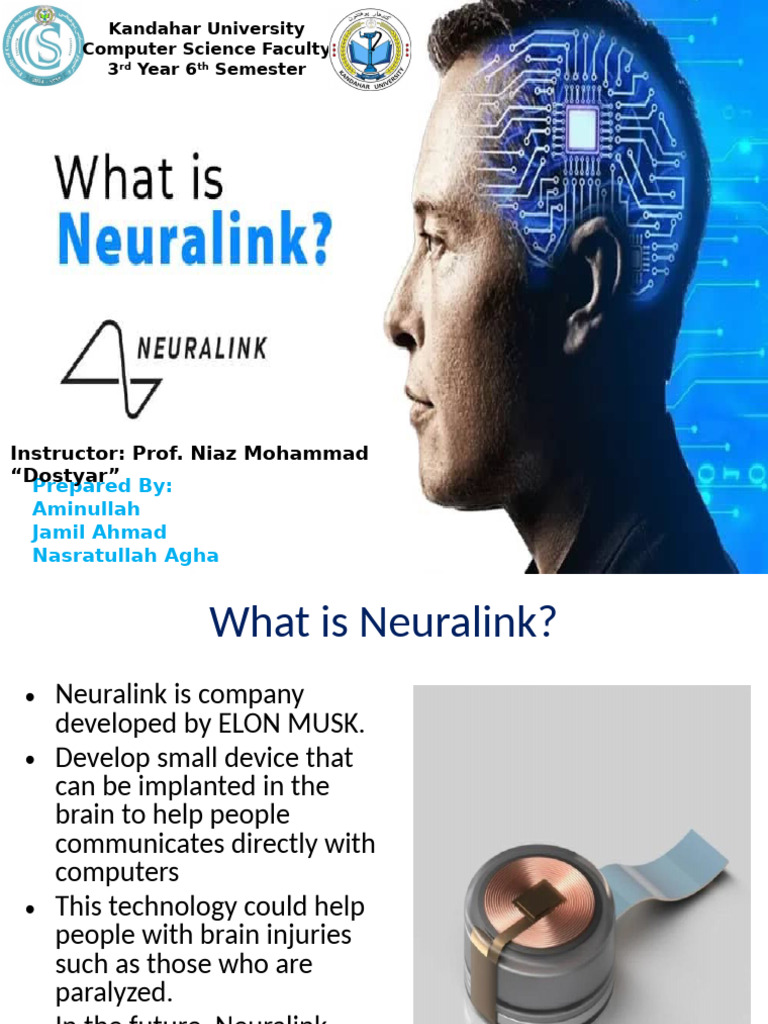 Neuralink Overview and Disadvantages | PDF | Neuroscience | Computing