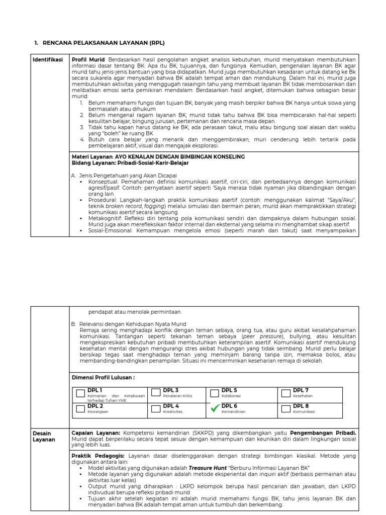 RPL BK Deep Learning Kelas 11 | PDF