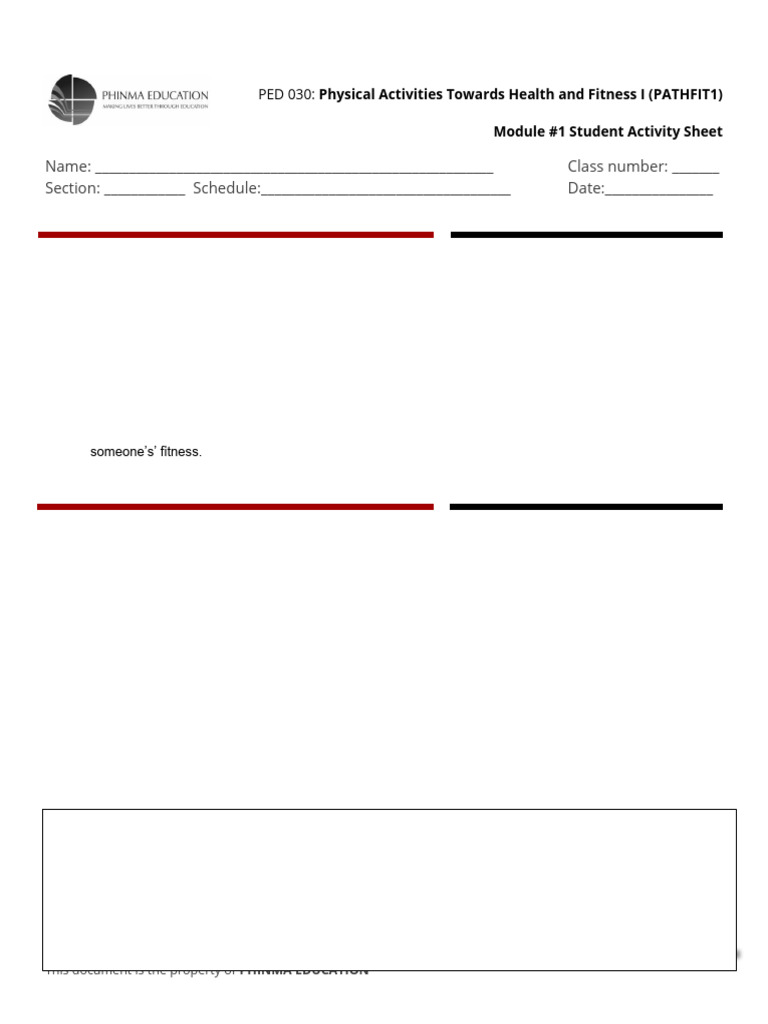 Understanding PED 030: Fitness Assessment | PDF | Body Mass Index | Obesity
