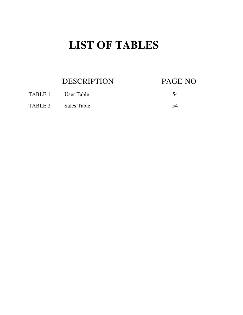 Tables and Figures Overview | PDF | Teaching Methods & Materials ...