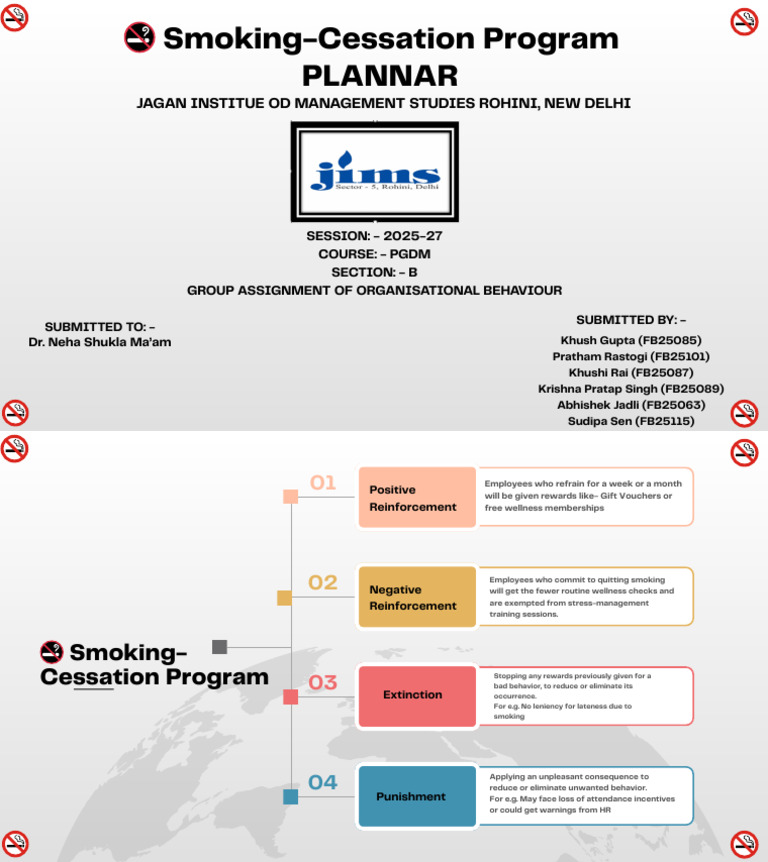 Smoking-Cessation Program Overview | PDF
