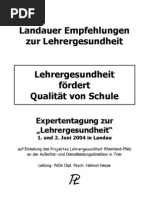 Landauer Empfehlungen