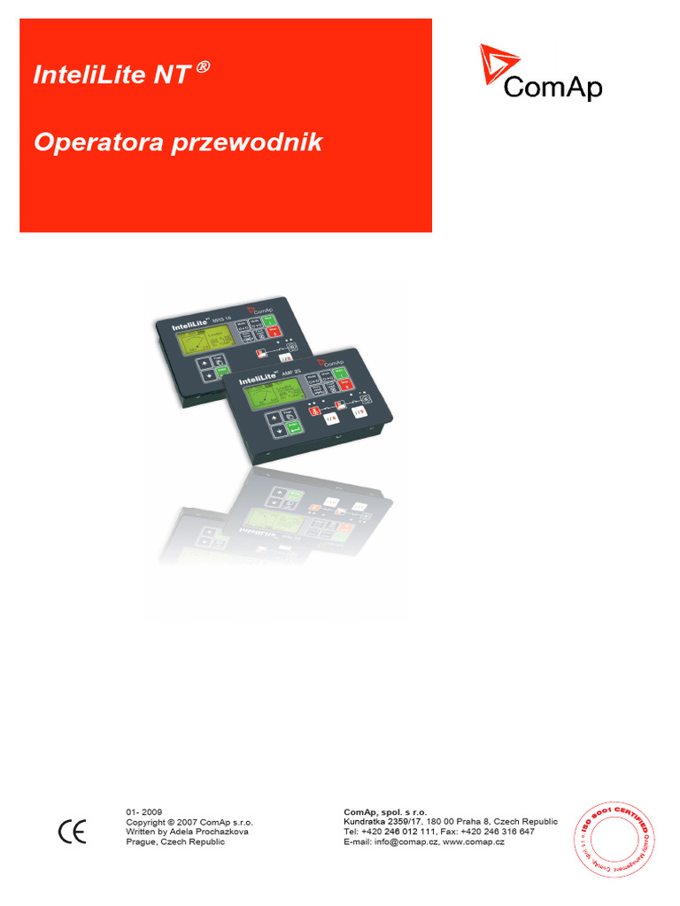 IL NT Operator+Guide+01 2009+PL | PDF