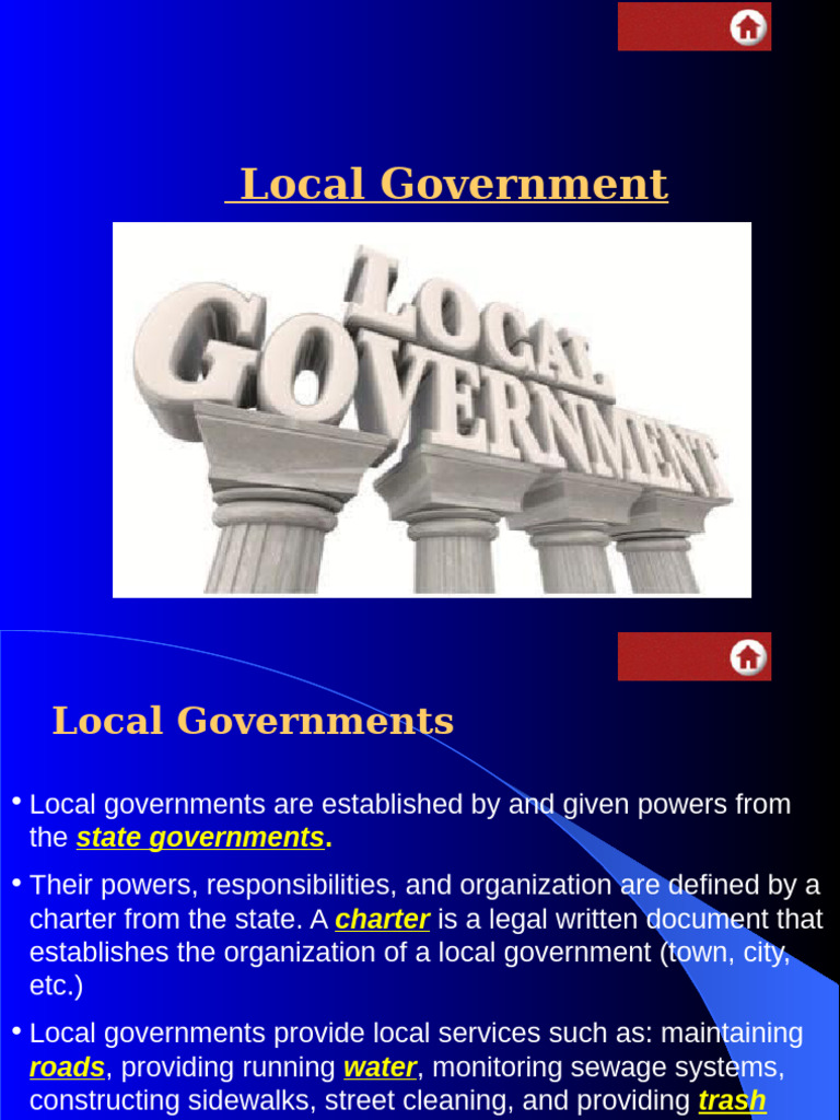 Local Government - Ge | PDF | Governance | Government