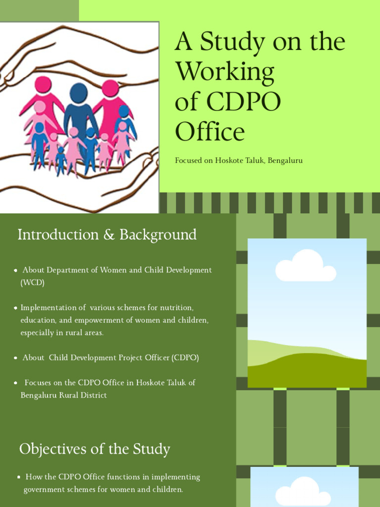 CDPO Office Operations in Hoskote | PDF