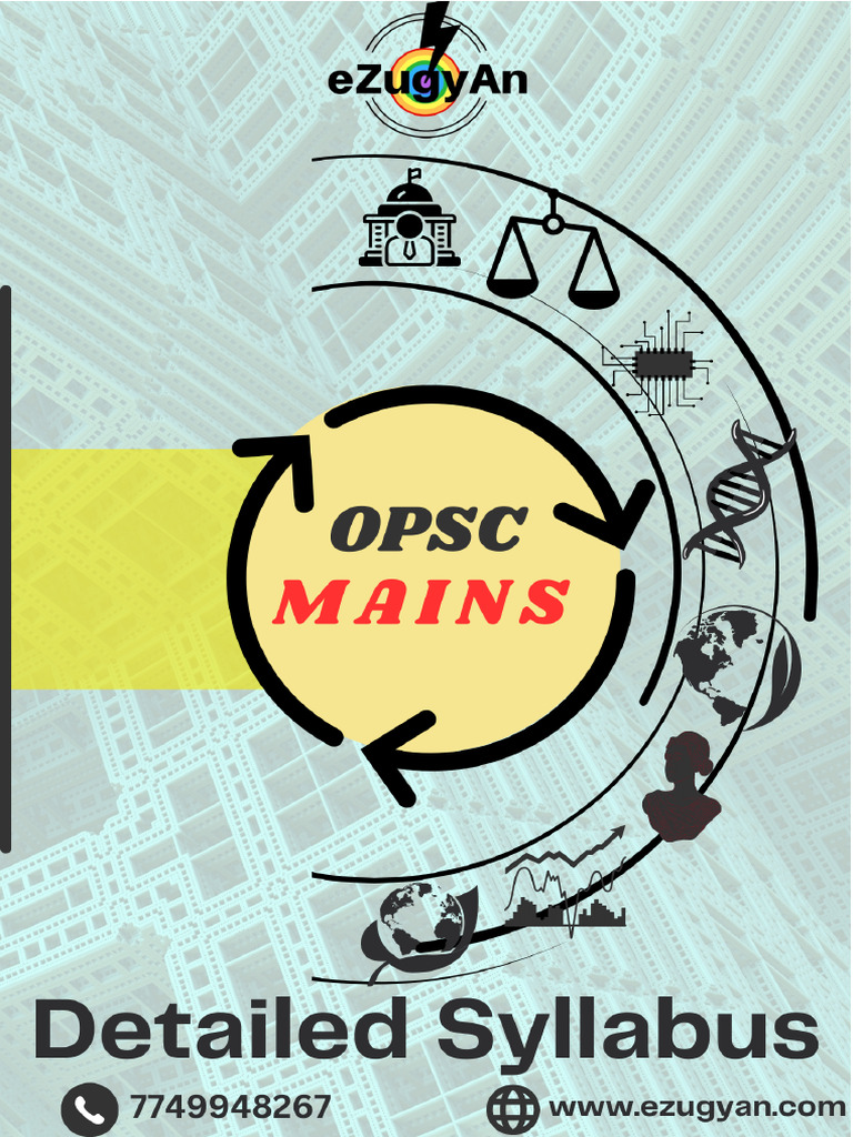 OPSC OAS Mains Exam Pattern & Syllabus | PDF | Governance | Value (Ethics)