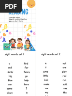 Group 5 Sound Booklet Activities | PDF