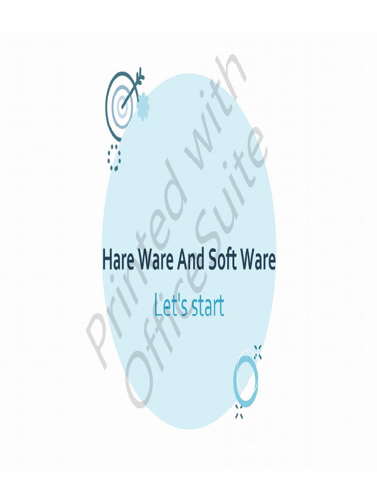 Hare Ware and Soft Ware | PDF
