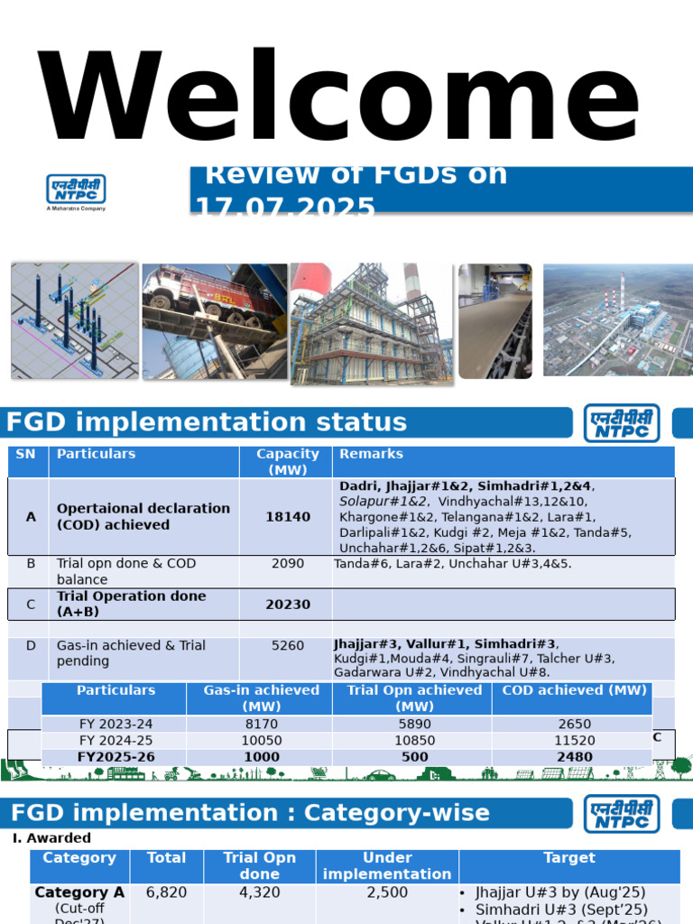 FGD Implementation Status Report 2025 | PDF