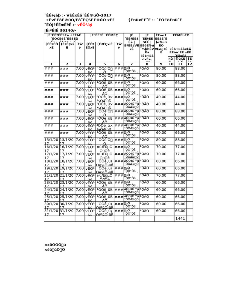 2024-25 TA Bill | PDF