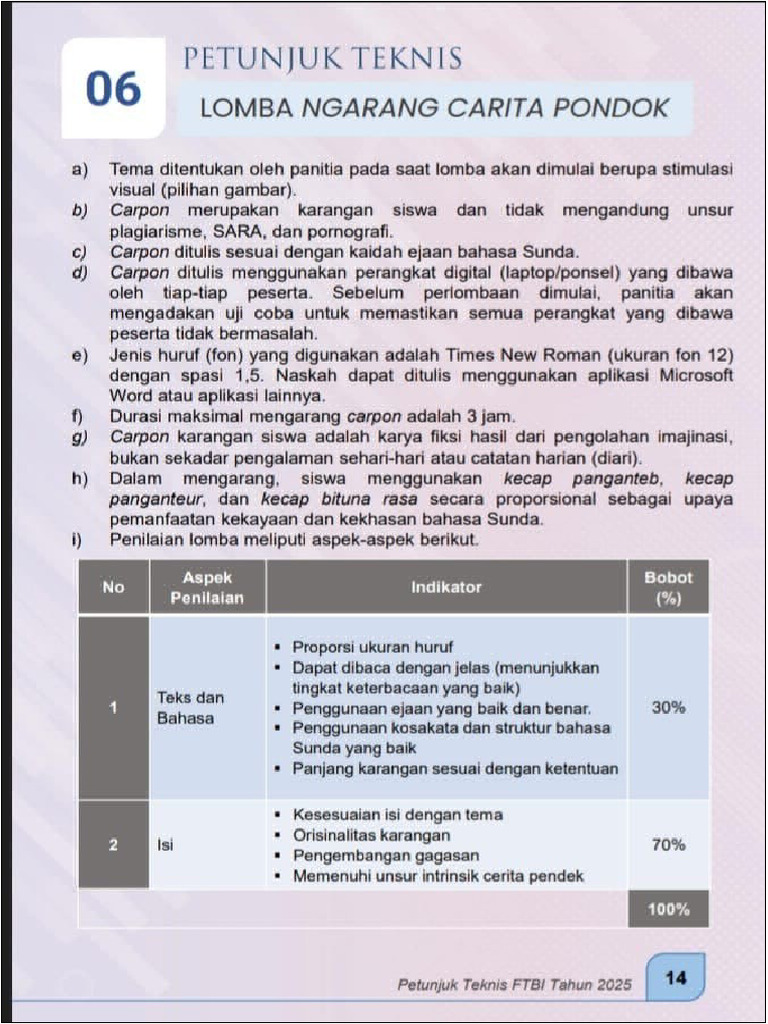 Kecap Bituna Rasa dalam Mengarang Sunda | PDF