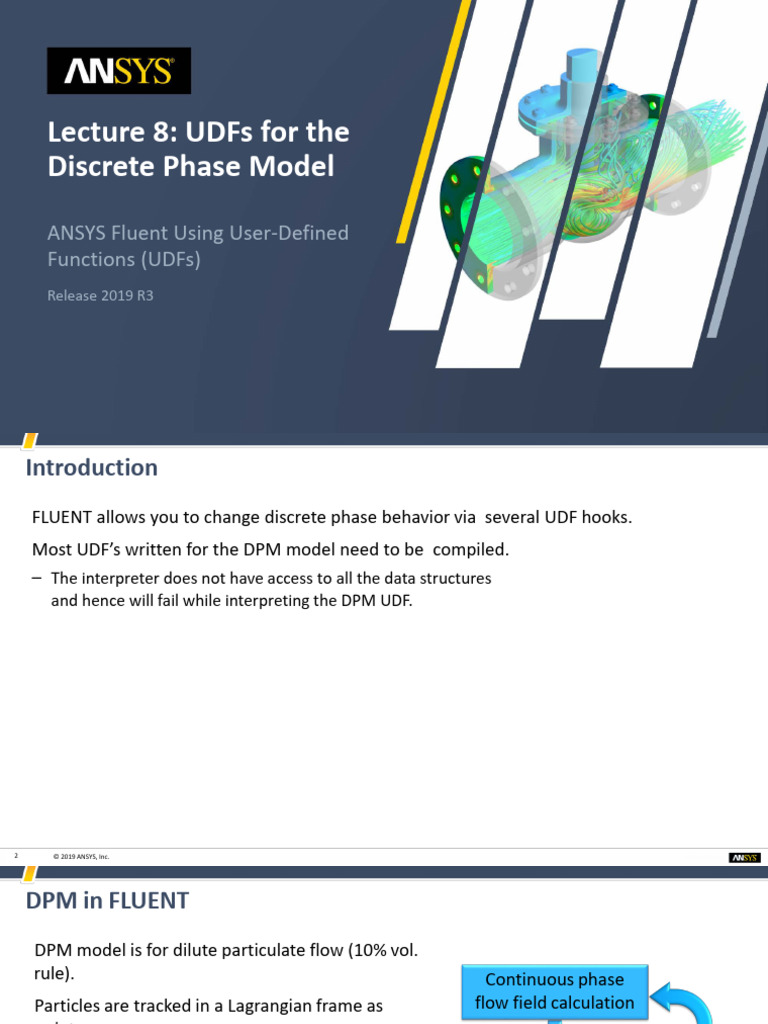 UDFs for Discrete Phase Model in FLUENT | PDF | Liquids | Mass