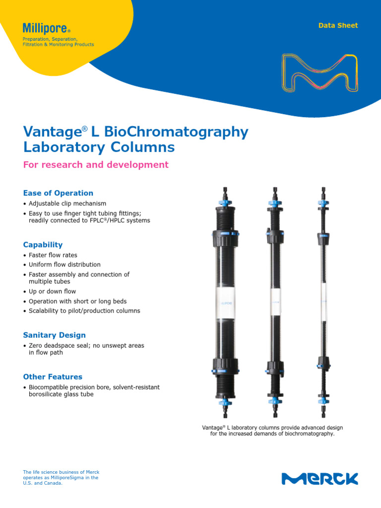 Borosilicate HPLC Nano Columns Data Sheet | PDF | Thermoplastic | Glasses