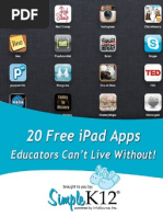 20 Free Ipad Apps: Educators Can'T Live Without!