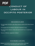 Mechanism of Labor in OP Position | PDF | Pelvis | Childbirth