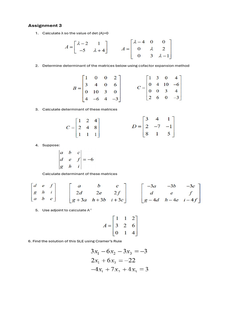 Assignment 3 | PDF