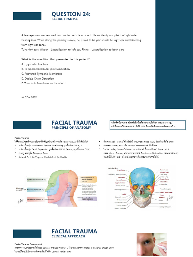 Facial Trauma | PDF