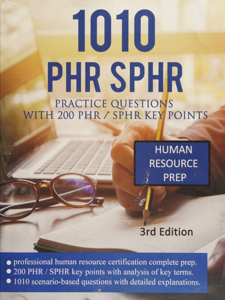 1010 PHR - SPHR Practice Questions - Prep, Human Resource - 2019 ...