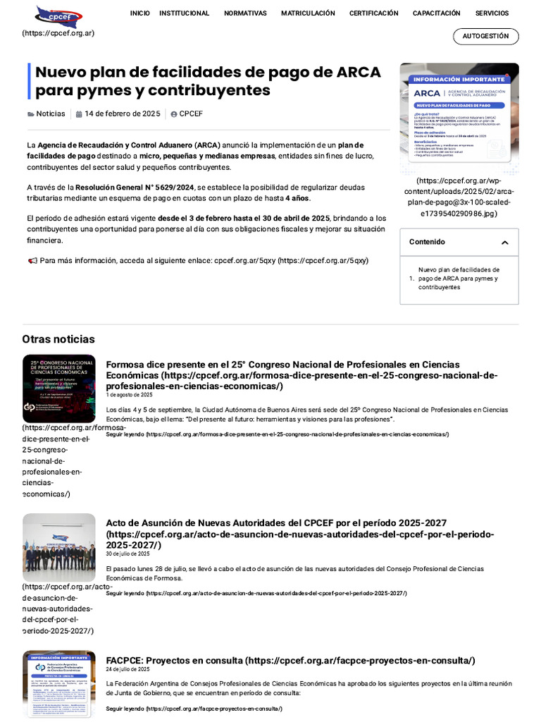 Nuevo Plan de Facilidades de Pago de ARCA para Pymes y Contribuyentes ...