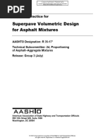 AASHTO M 323-13 Superpave Volumetric Mix Design | PDF | Road Surface ...