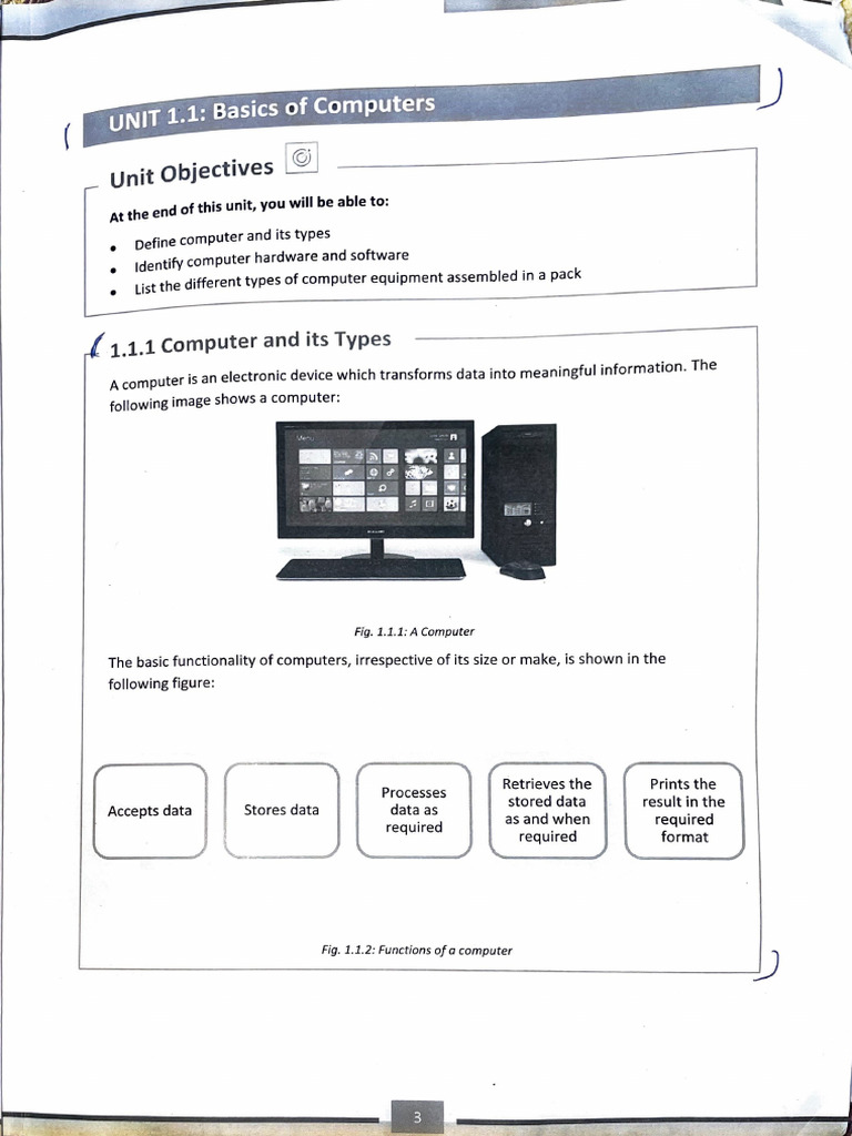 Basica of Computer | PDF