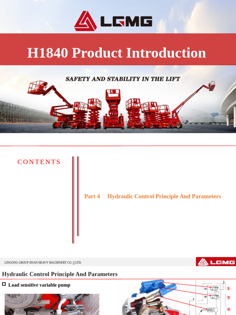 Part 4 Hydraulic Control Principle and Parameters | PDF | Pump | Brake