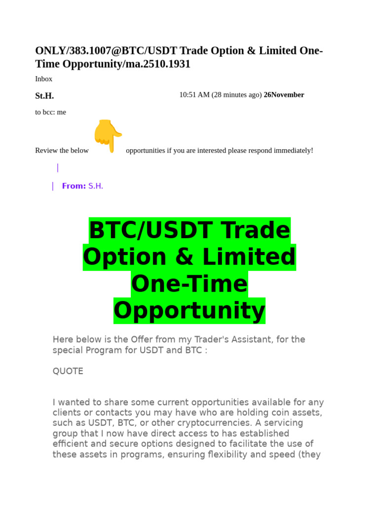 S Offer | PDF | Bitcoin | Option (Finance)
