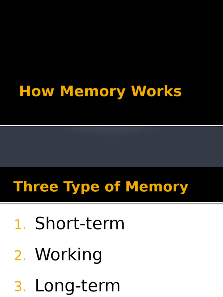 Understanding Memory Types and Tests | PDF