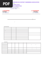 Athletics Score Sheet | PDF | Track And Field | Athletics
